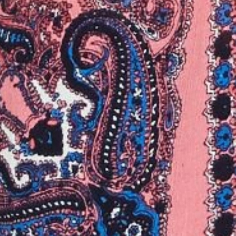 Lucky Brand Floral Boho Peasant Long Sleeve Top Sz S - Picture 4 of 9